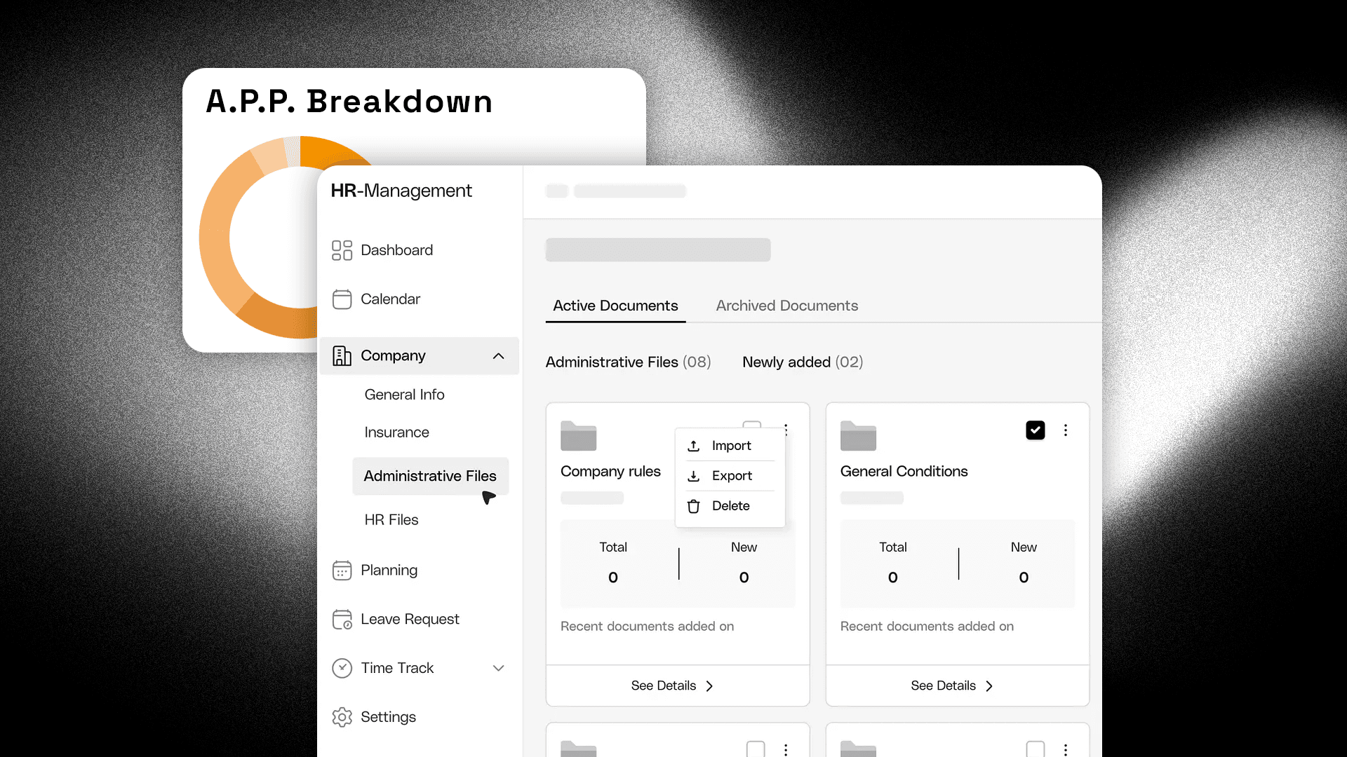 The A.P.P. Framework