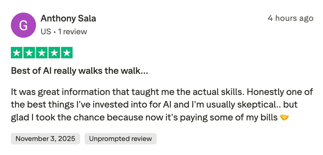 Anthony Sala bestofai.com review